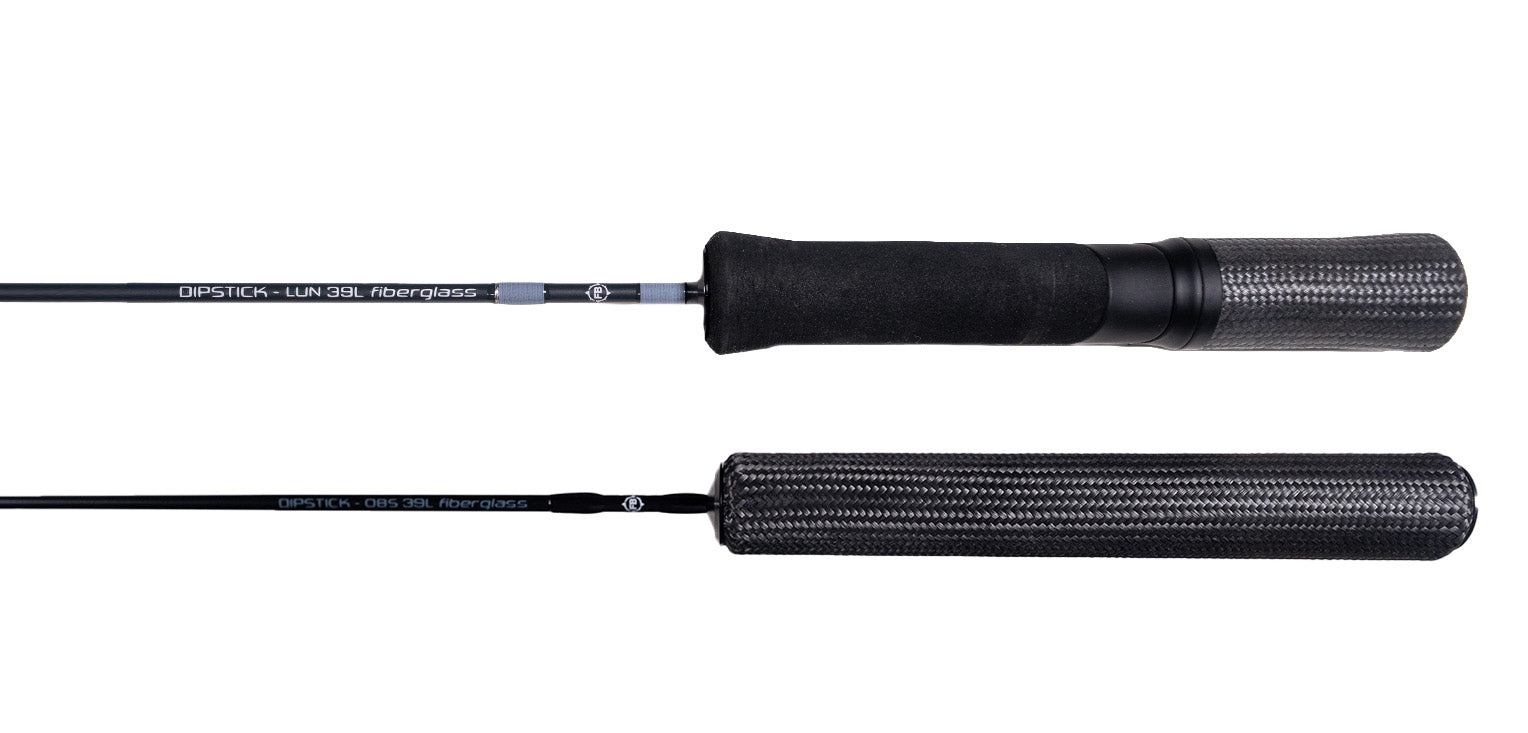 dip fishing pole Dipstick 39L – Fish Frostbite USA built freshwater trolling rods trout net PATTERN:HOLO BLUE Do I Need GPS