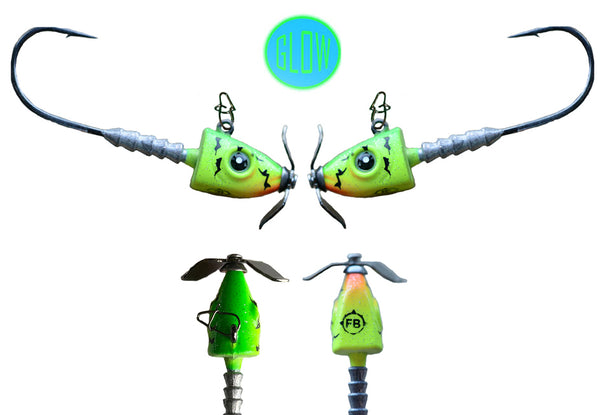 Headspinner Propeller Jig - 2 Pack
