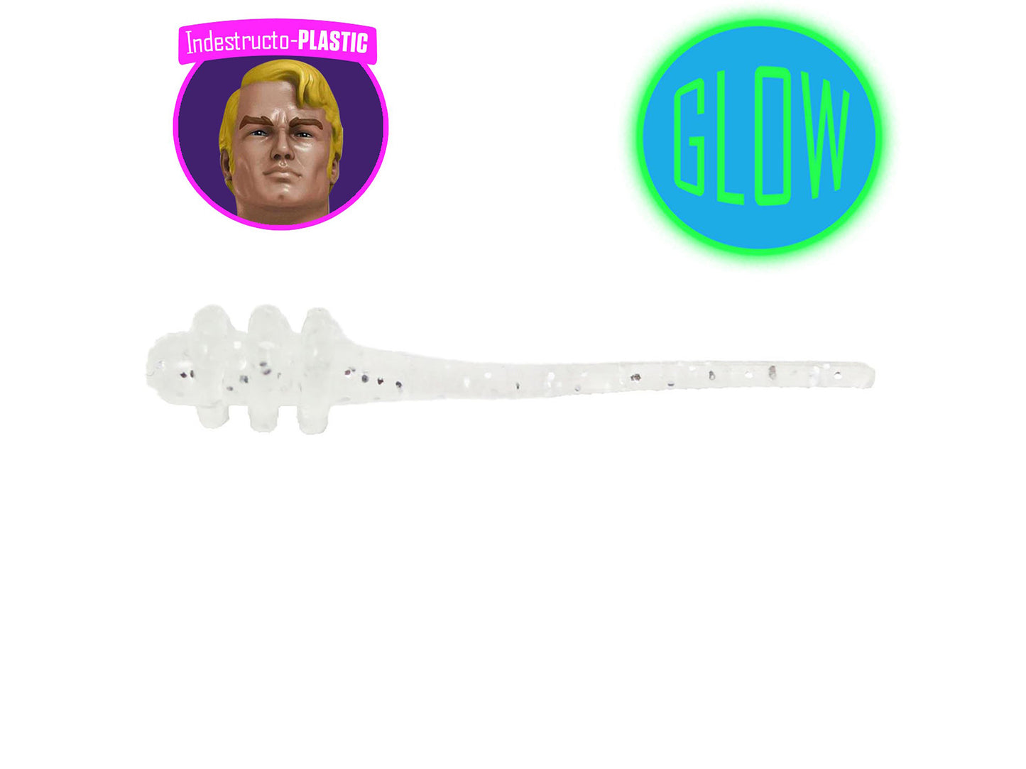 Snow Globe IndestructoSPIKE Soft Plastic