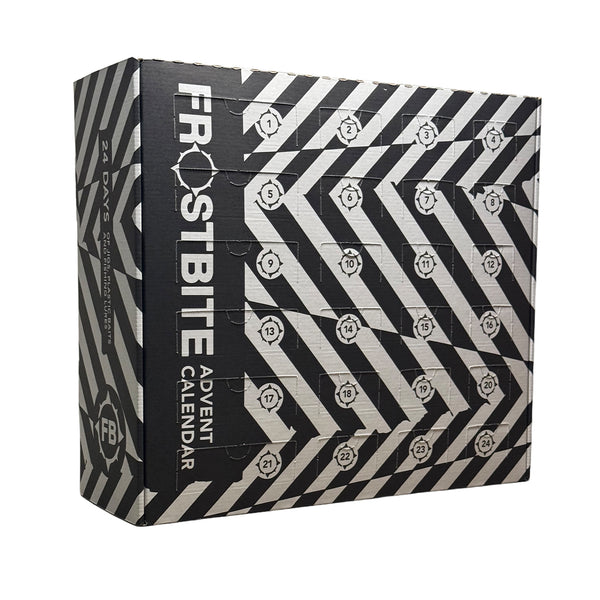 Advent Calendar with Fishing lures for Outdoorsy Men or boys. Ice fishing lures for Christmas