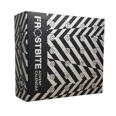 Advent Calendar with Fishing lures for Outdoorsy Men or boys. Ice fishing lures for Christmas