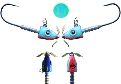 Aquaman Headspinner Propellor Jig