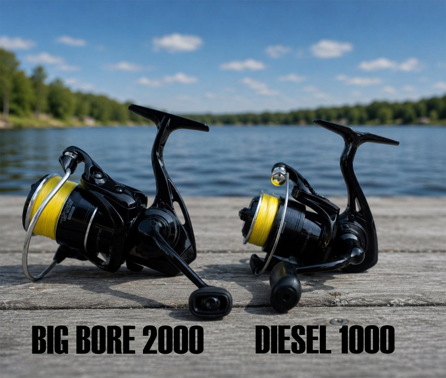 Big Bore 2000 Spinning Reel – Fish Frostbite USA