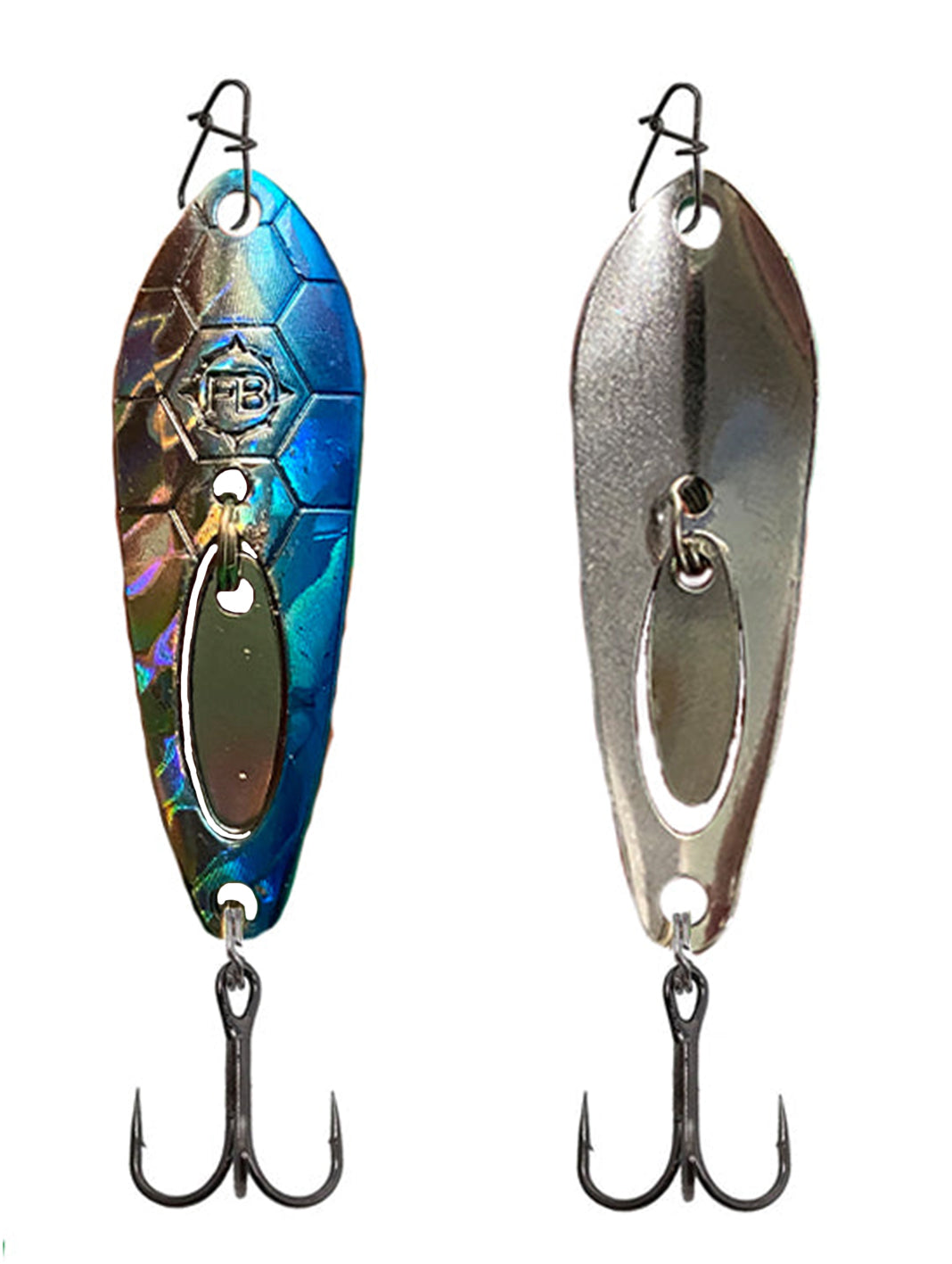 dinner bell spoon fishing lure Medium 4CM (3/16oz) trolling spoon for salmon Frostbite Micro Dinner Bell 1"