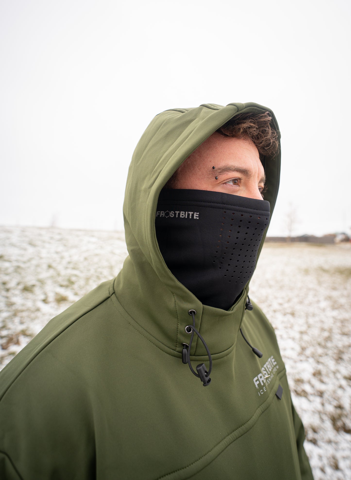 Performance Hoodie - Military Green