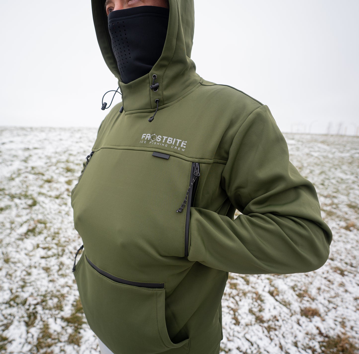 Performance Hoodie - Military Green