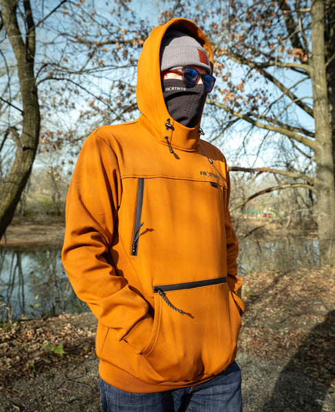 Performance Fishing Hoodie - Brown