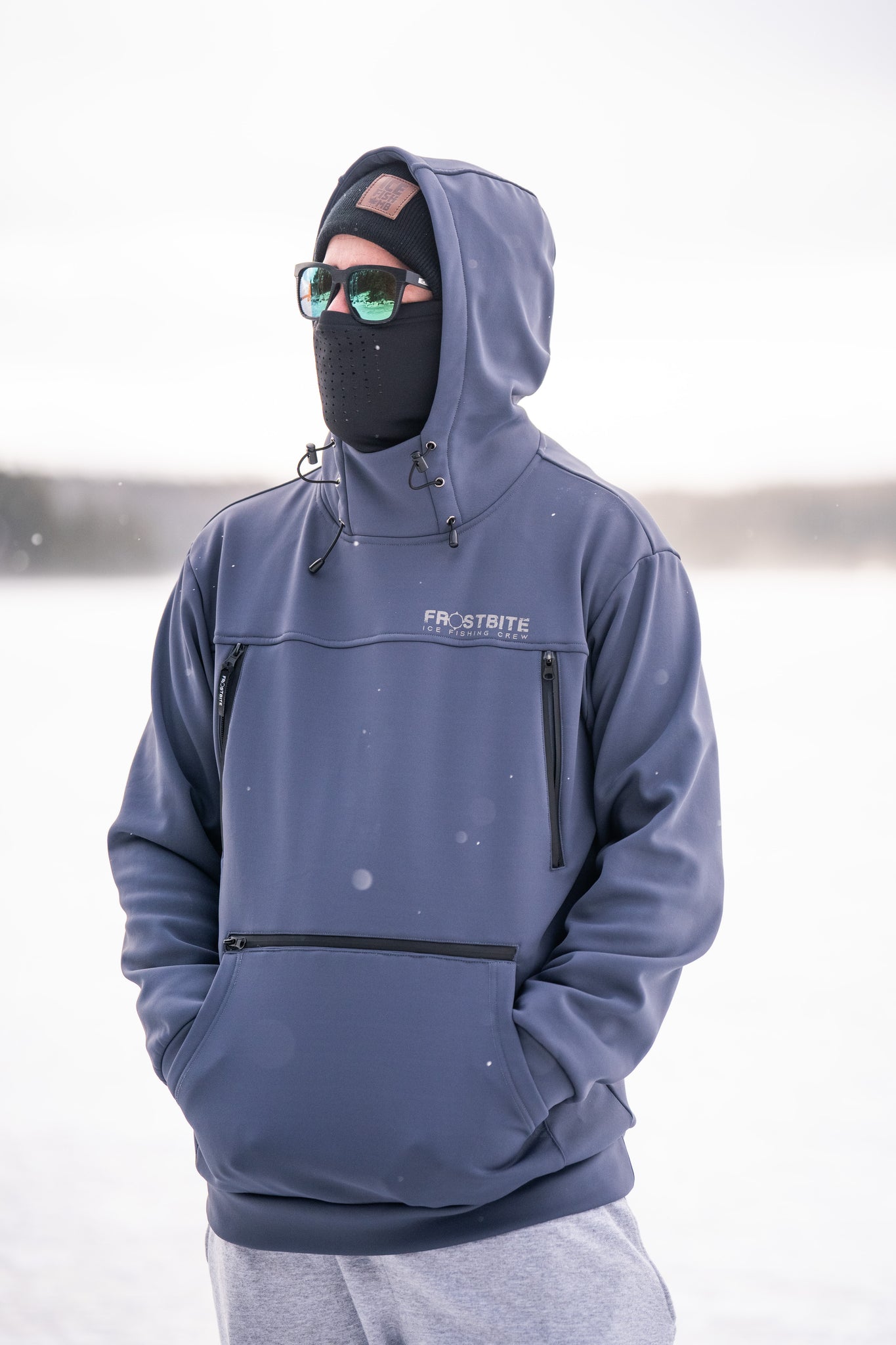 Frostbite Performance Fishing Hoodie Small