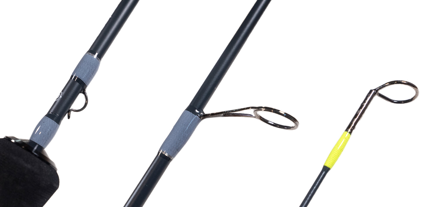 Ice Fishing Rod with high quality ties, guides and components specifically for ice fishing Oversized guides are ideal for outdoor or indoor use