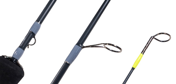 Ice Fishing Rod with high quality ties, guides and components specifically for ice fishing Oversized guides are ideal for outdoor or indoor use