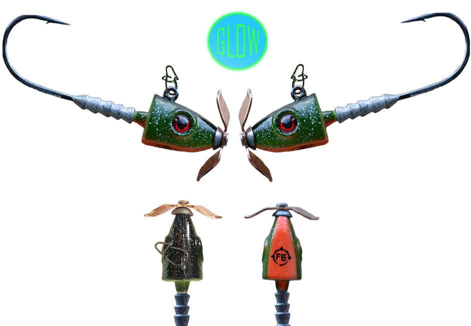 Perch Headspinner Propellor Jig