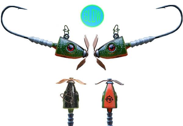 Perch Headspinner Propellor Jig