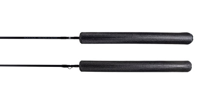 Super Lightweight and soft touch carbon fiber handle by Frostbite.
