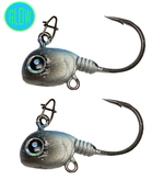 Meathead Live Bait Jig - 2 Pack - Pure Tungsten