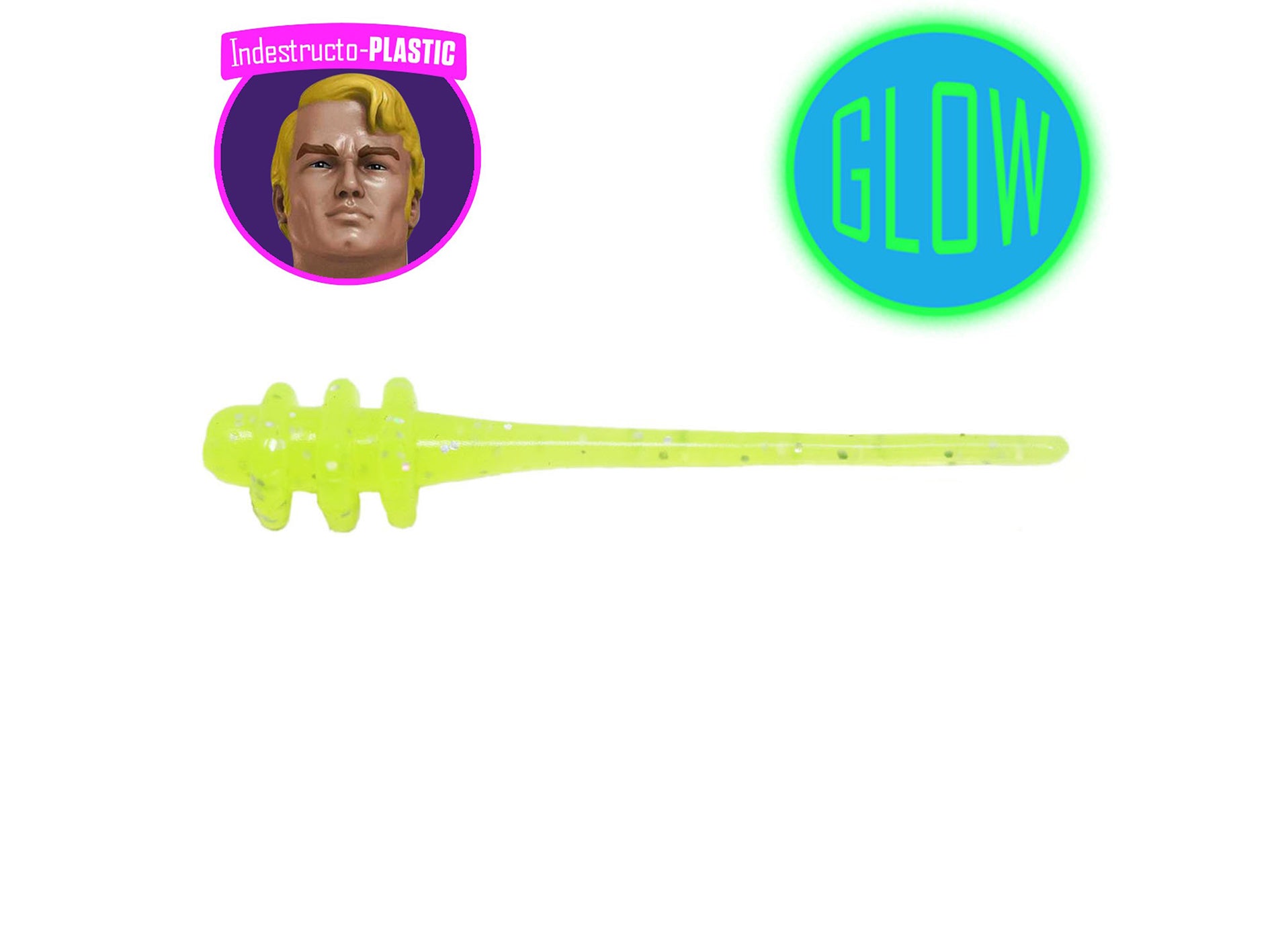 Citrus Sneeze IndestructoSPIKE Soft Plastic
