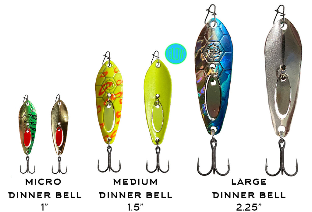 Micro Dinner Bell Spoon (1/16oz) – Fish Frostbite USA